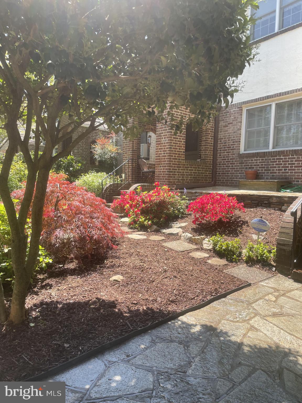 3710 Rexmere Road Baltimore, MD 21218 - Photo 54 of 57 Front Patio in Spring