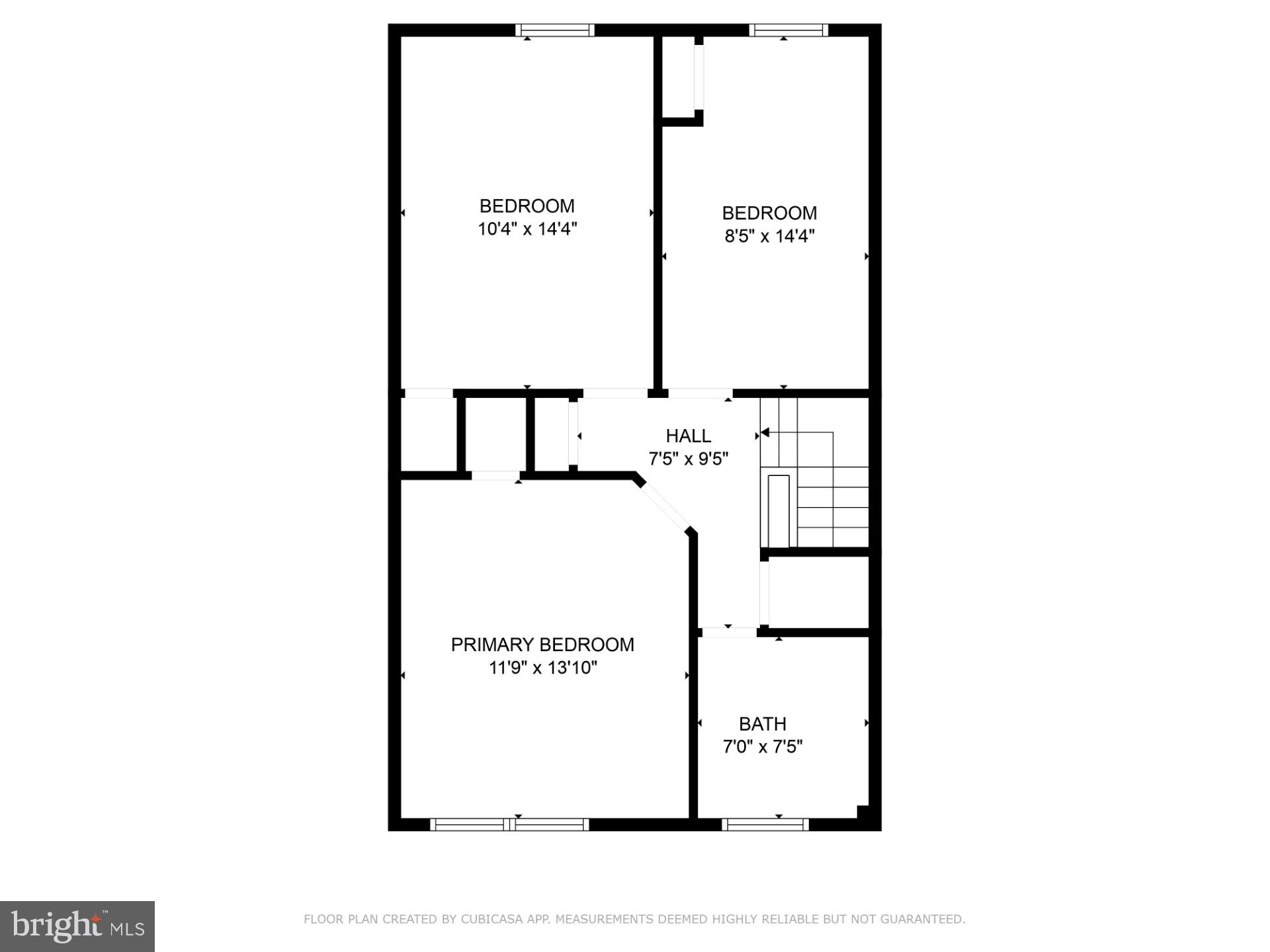 3710 Rexmere Road Baltimore, MD 21218 - Photo 56 of 57 Second Floor - Floor Plan
