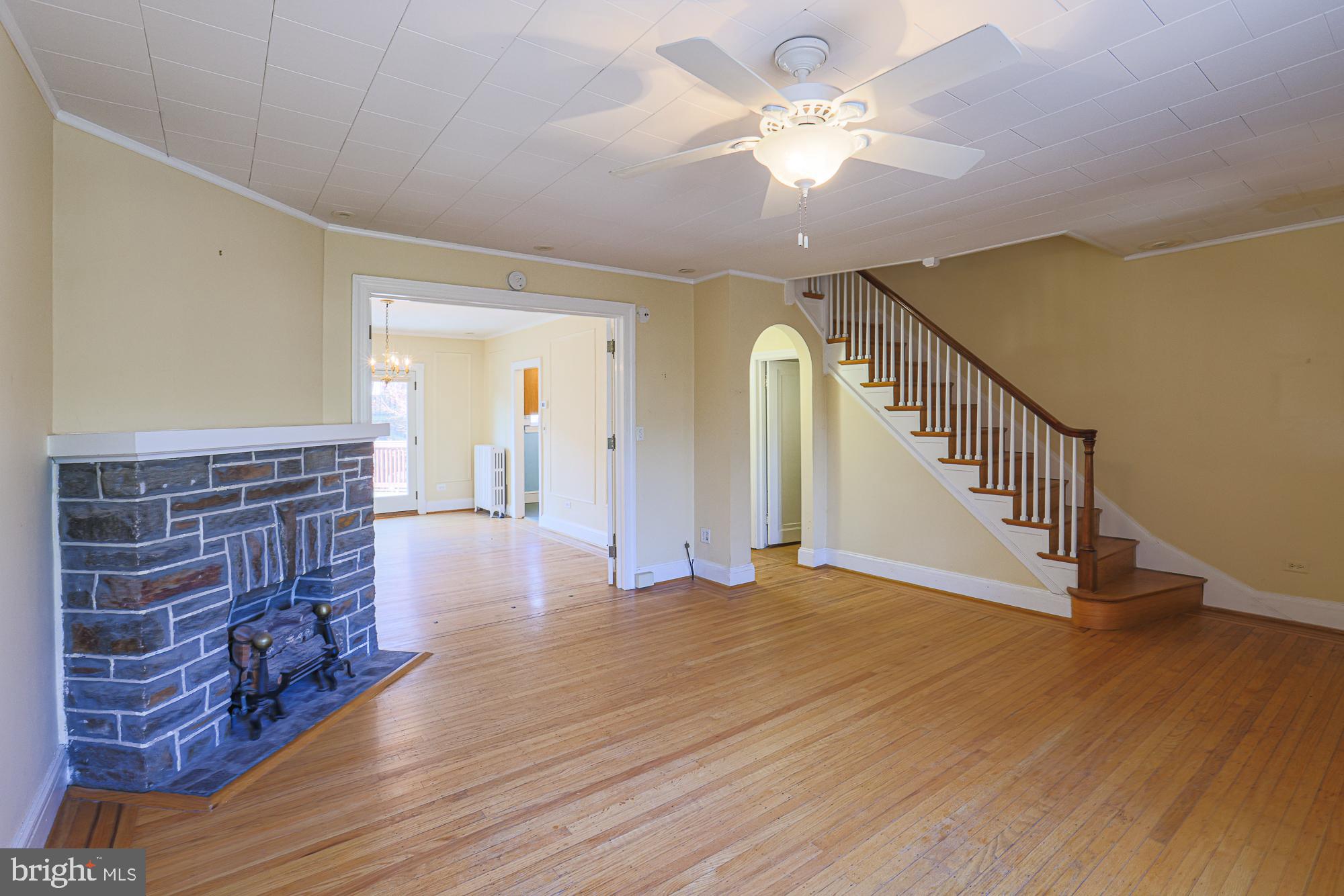 3710 Rexmere Road Baltimore, MD 21218 - Photo 9 of 57 Living room looking into dining room