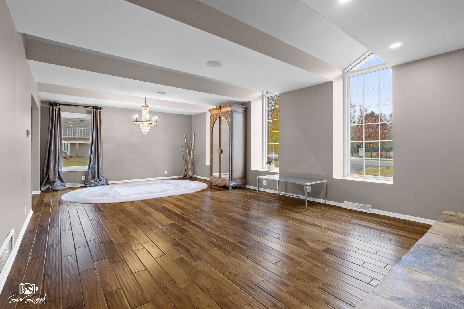 3509 Green Meadow Lane Joliet, IL 60431 - Photo 29 of 44 an empty room with wooden floor and windows