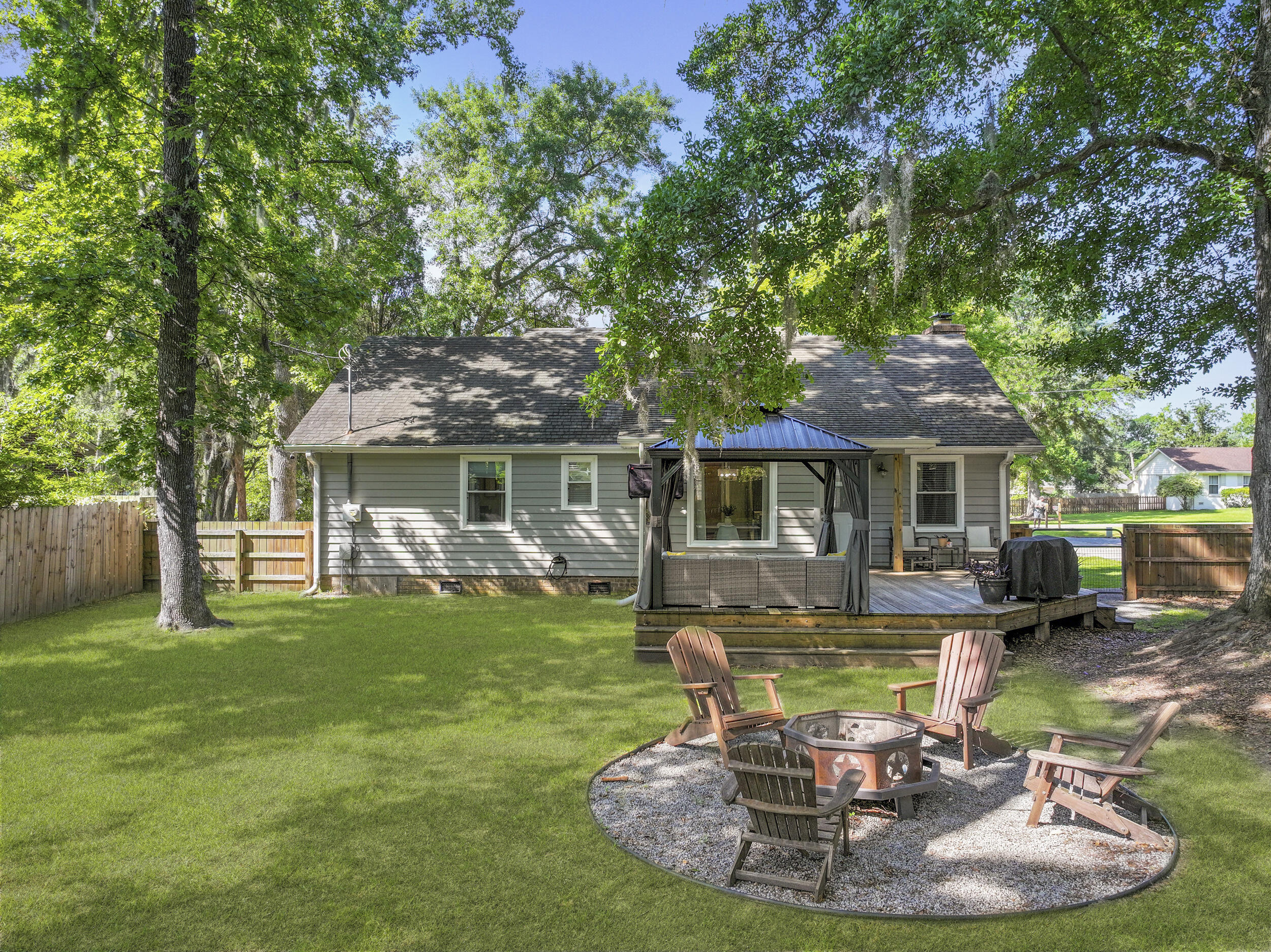 1337 Old Fort Road Moncks Corner, SC 29461 - Photo 42 of 60 Fire Pit and Outdoor Space