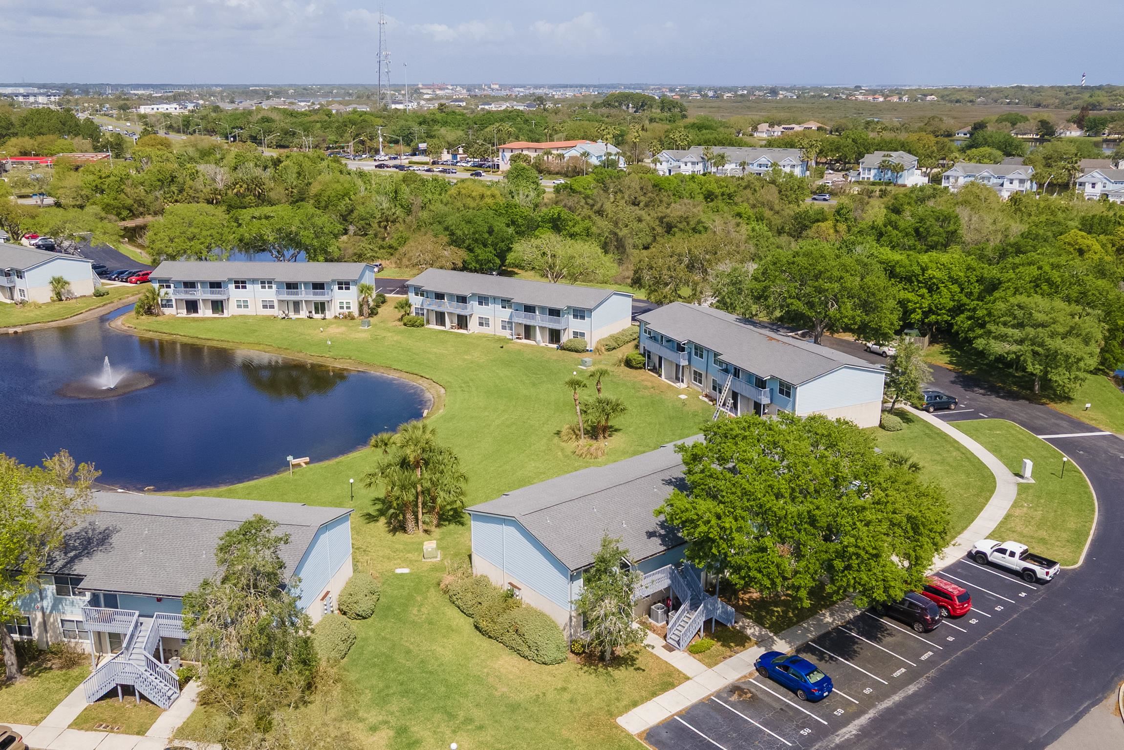700 West Pope Road, Unit H57 St. Augustine, FL 32080 - Photo 43 of 52 Bird's eye view of a nearby body of water