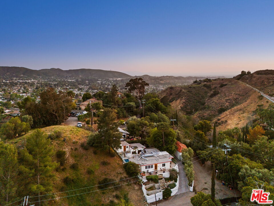 7900 Rim Canyon Road Sunland, CA 91040 - Photo 3 of 46 an aerial view of residential house and outdoor space