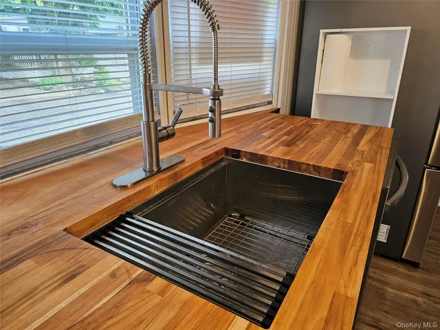 a view of outdoor space and deck