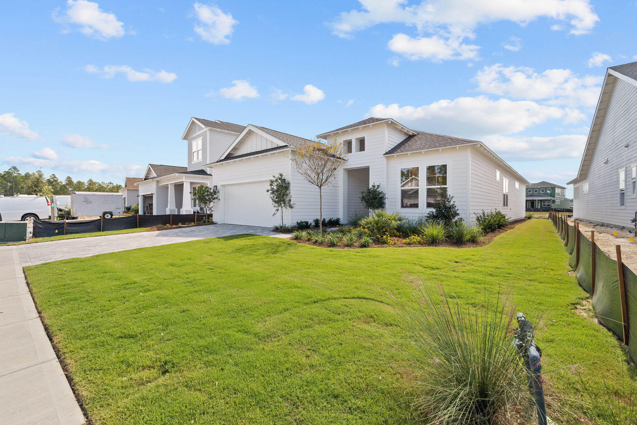 100 Anastasia Cir Inlet Beach Inlet Beach, FL 32461 - Photo 2 of 58 a house view with swimming pool and trees in the background