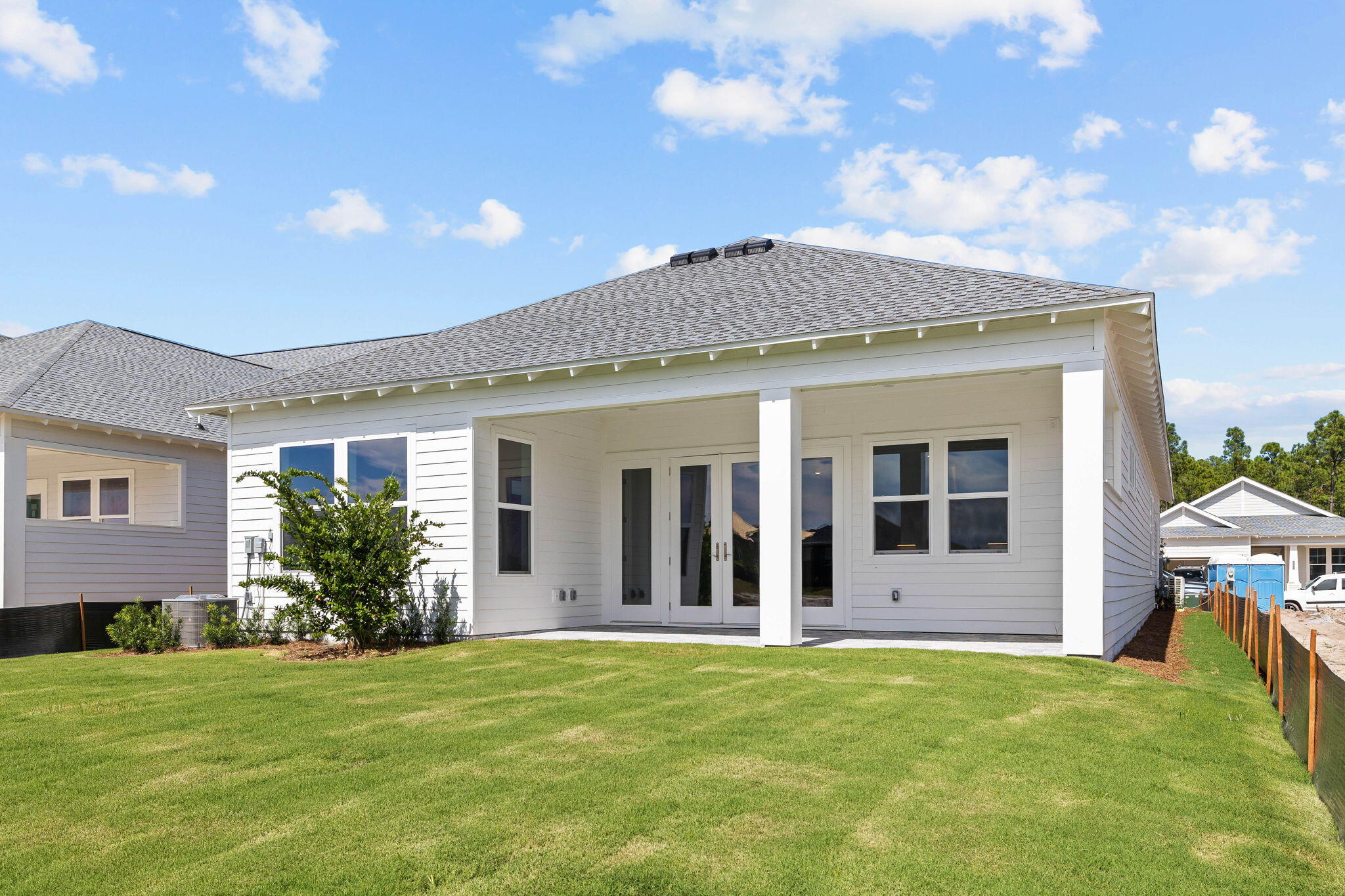 100 Anastasia Cir Inlet Beach Inlet Beach, FL 32461 - Photo 38 of 58 a view of a house with yard and garden