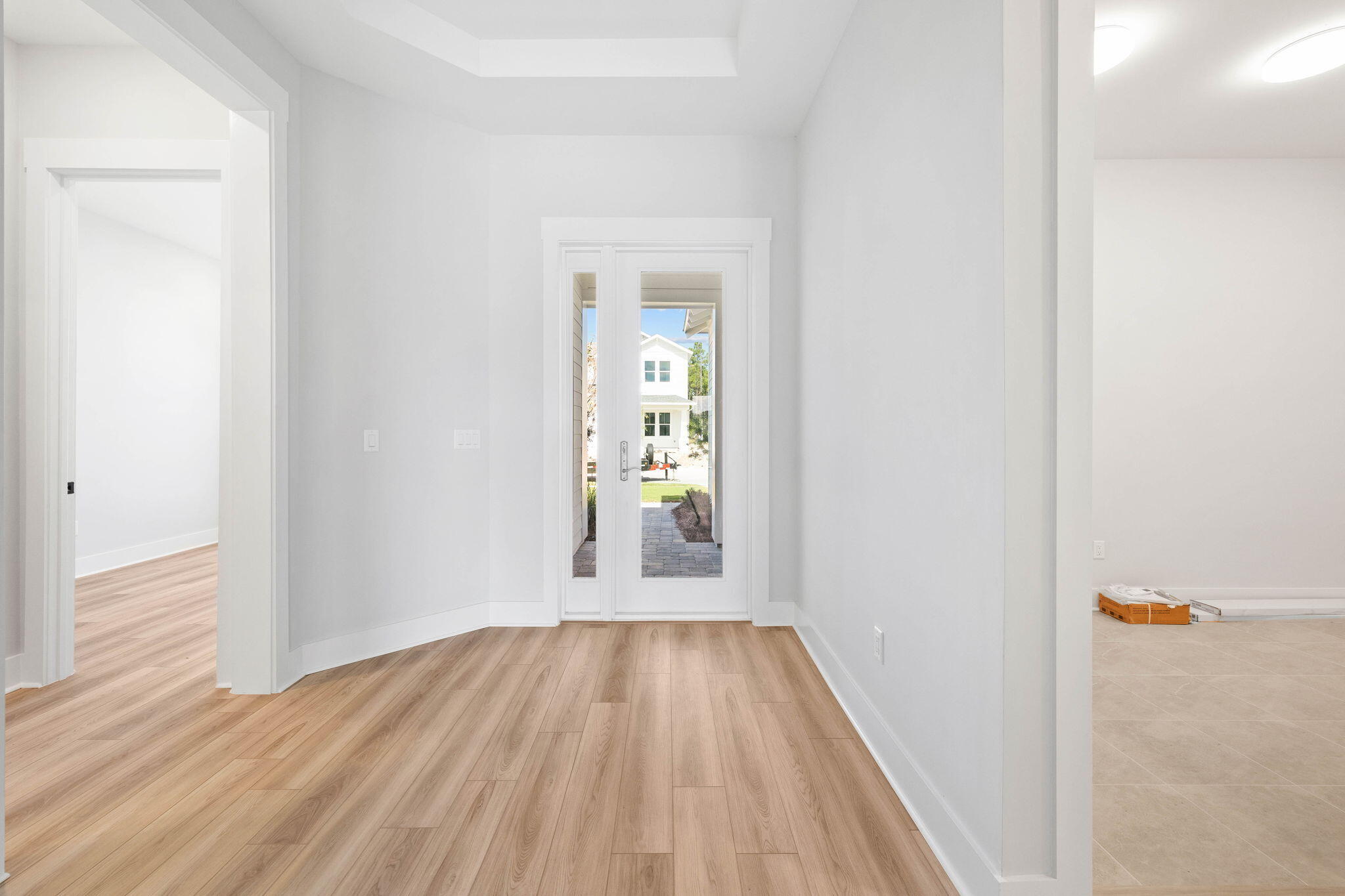 100 Anastasia Cir Inlet Beach Inlet Beach, FL 32461 - Photo 5 of 58 a view of a hallway with wooden floor