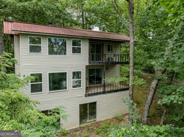 a view of house with front door