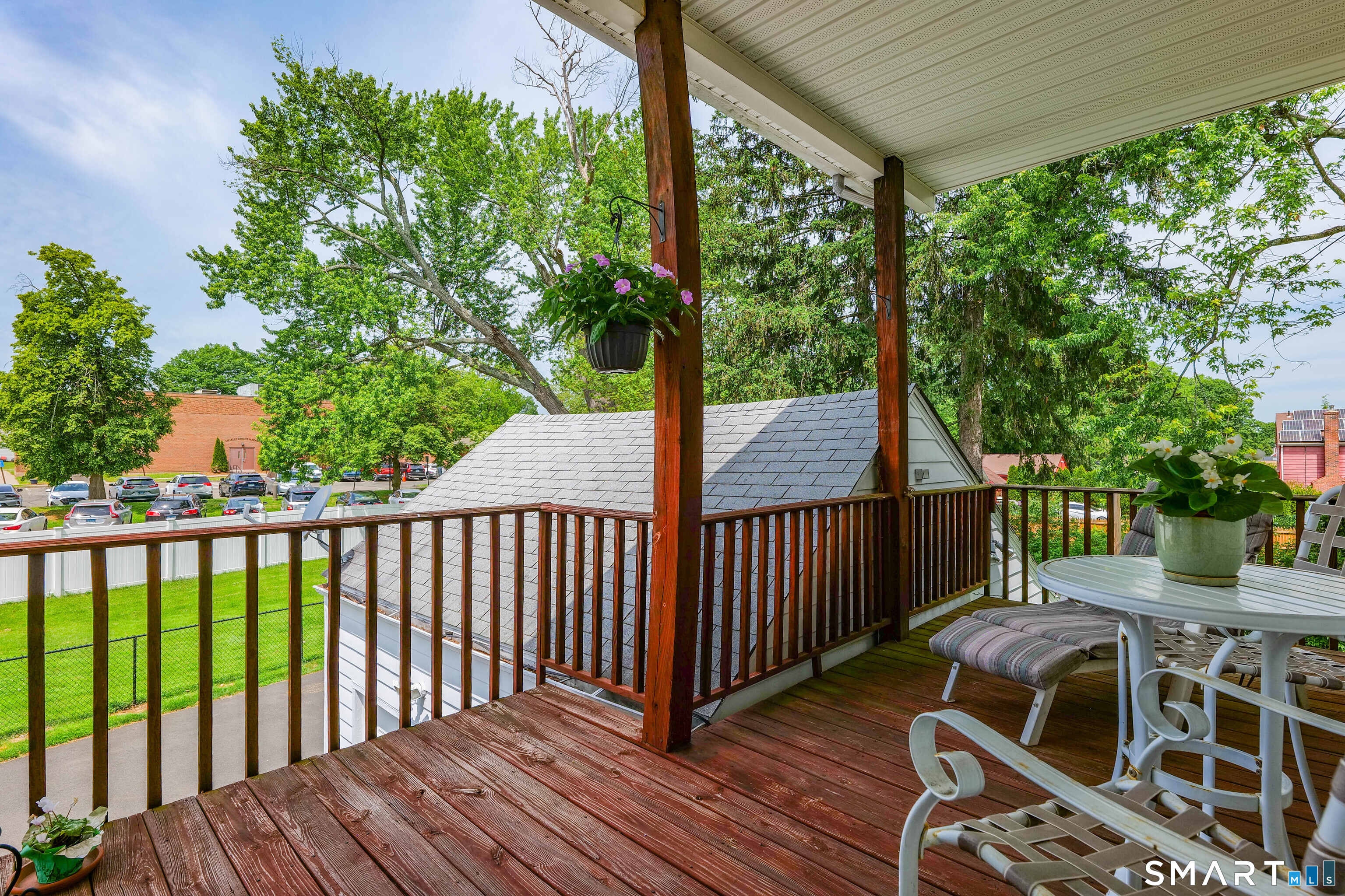 172 Nott Street Wethersfield, CT 06109 - Photo 14 of 35 2nd flr covered deck