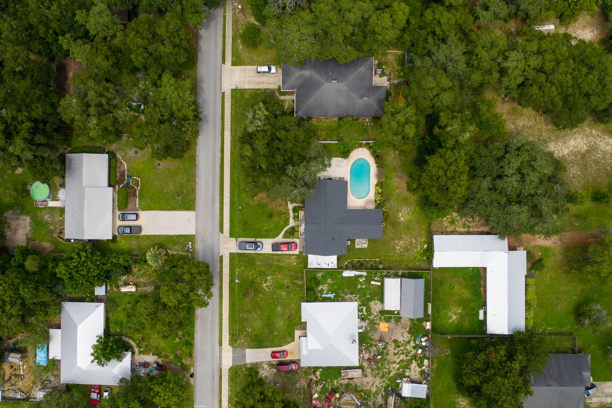 655 Pointview Road Keystone Heights, FL 32656 - Photo 32 of 38 an aerial view of a house