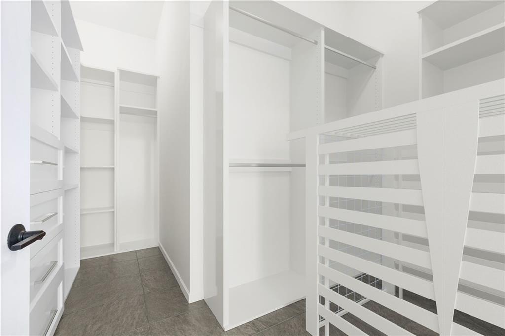 2554 Smallman Street, Unit 501 Pittsburgh, PA 15222 - Photo 30 of 45 a view of closet area with empty racks