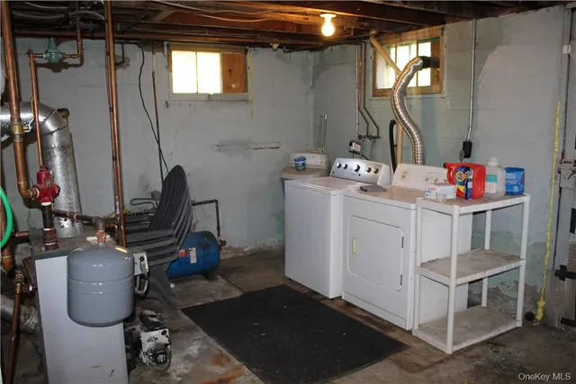 a room with storage and utility