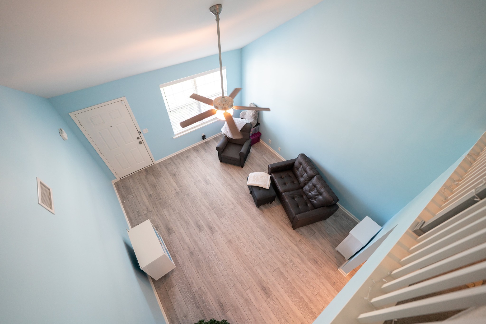 2044 Alysheba Run Murfreesboro, TN 37128 - Photo 18 of 21 a view of a room with wooden floor and stairs