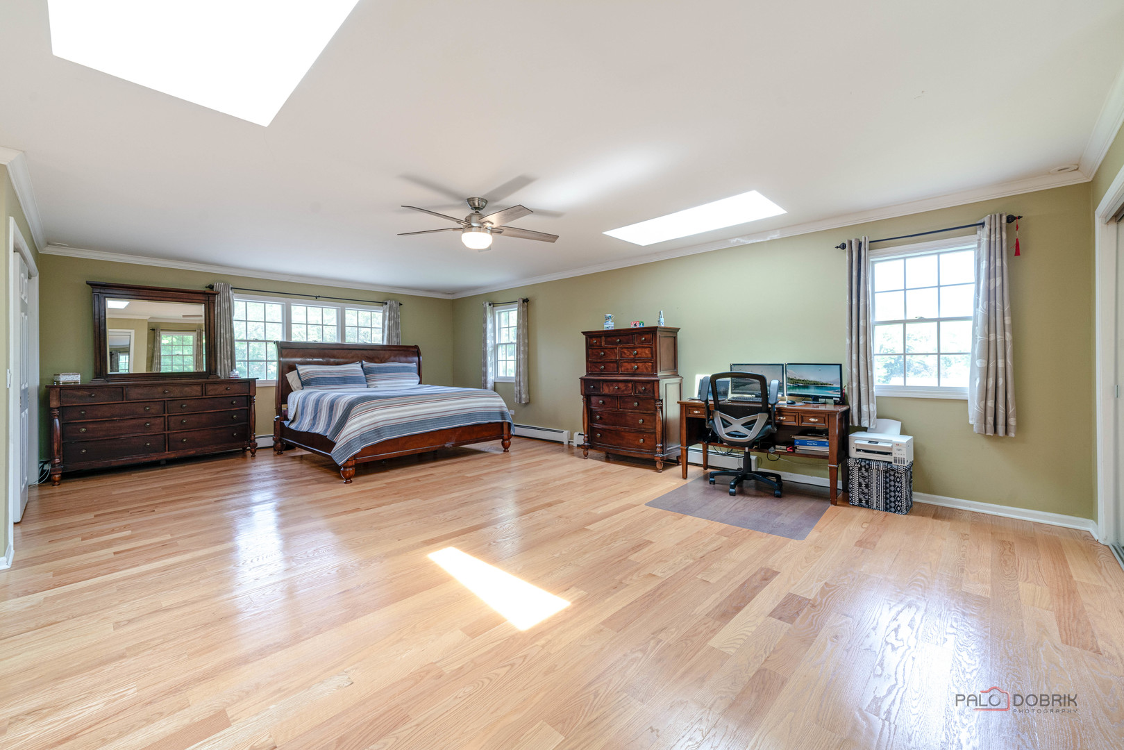 357 Roberts Road Inverness, IL 60010 - Photo 27 of 50 a bedroom with furniture and a wooden floor