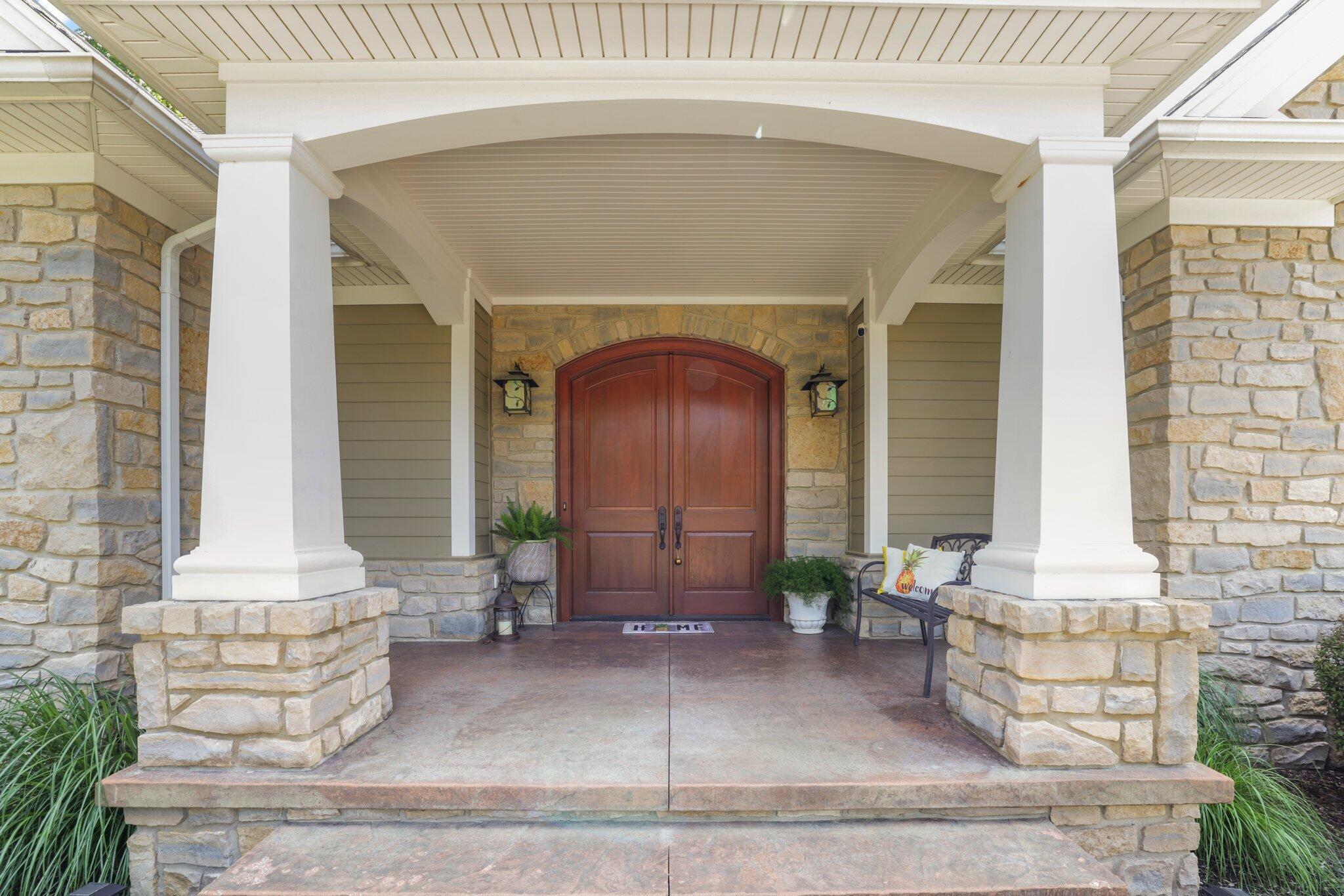 6201 Wilson Road Butler, OH 44822 - Photo 5 of 59 Santos Mahogany double arched doors