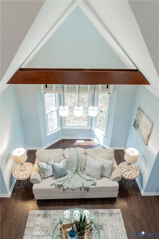 8603 Boones Bluff Mews, Unit MEWS Chesterfield, VA 23832 - Photo 33 of 46 a living room with furniture and a large window
