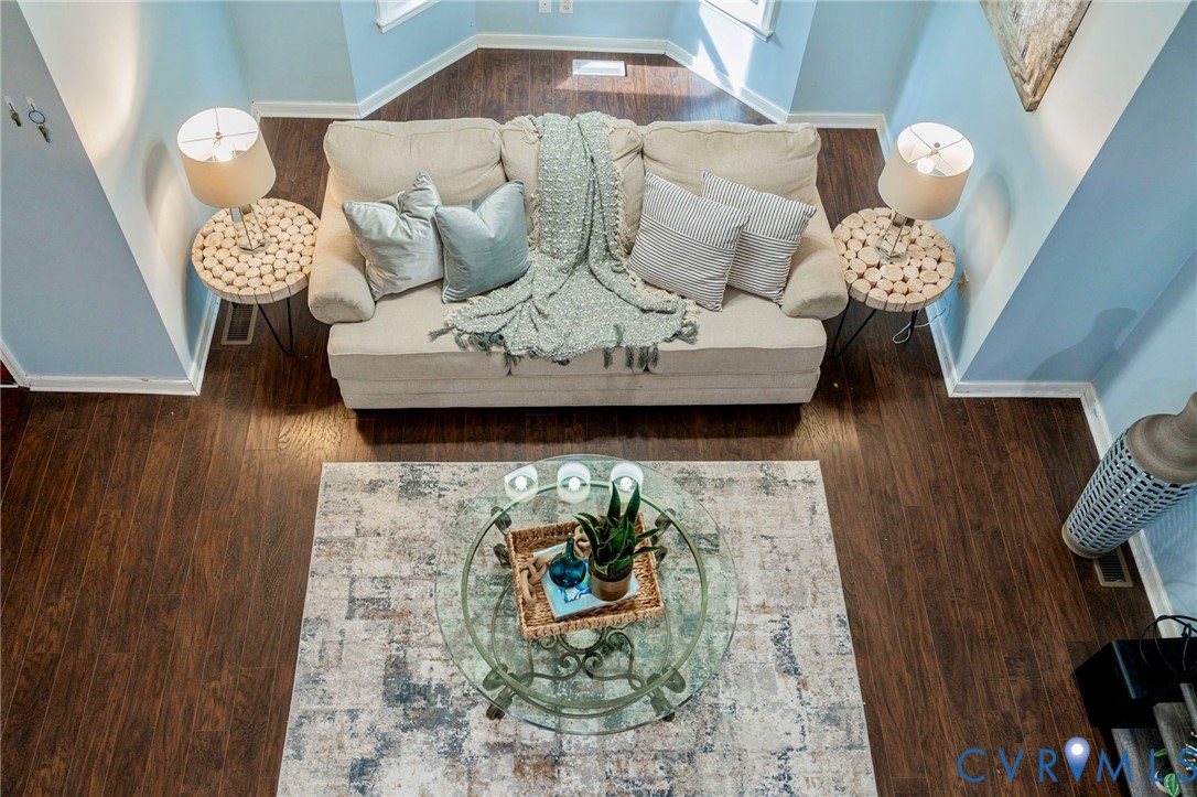 8603 Boones Bluff Mews, Unit MEWS Chesterfield, VA 23832 - Photo 34 of 46 a view of entryway and hall with wooden floor