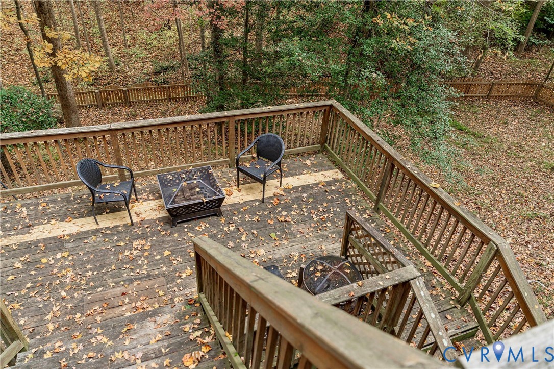 8603 Boones Bluff Mews, Unit MEWS Chesterfield, VA 23832 - Photo 44 of 46 a view of balcony with furniture