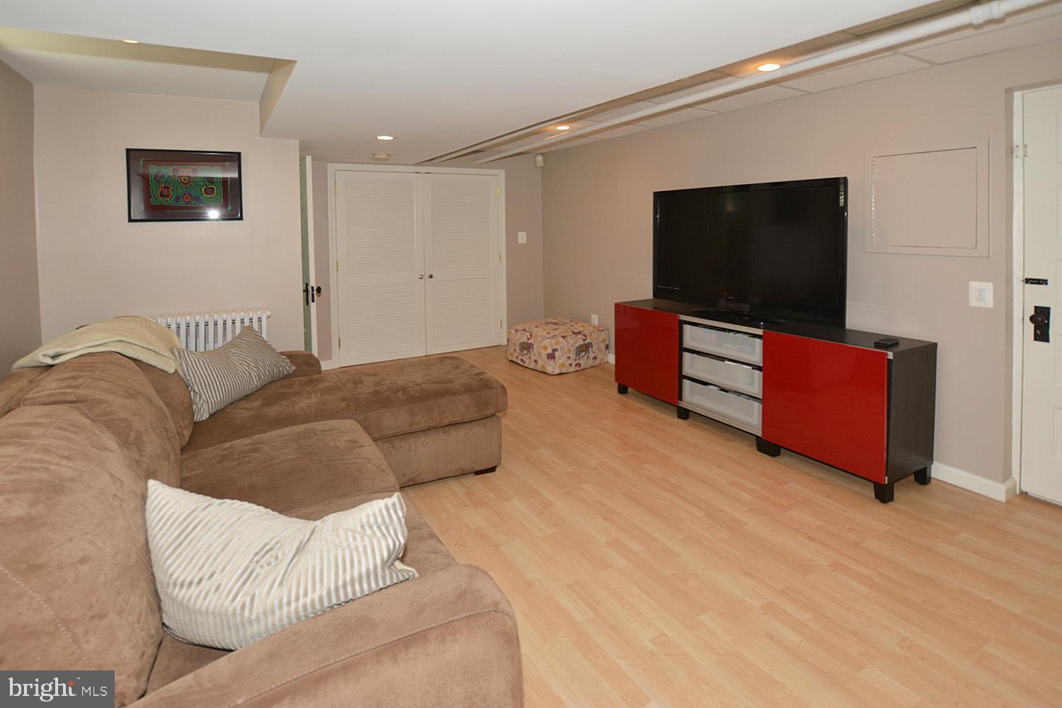1425 Locust Road Northwest Washington, DC 20012 - Photo 29 of 37 Lower Level Rec Room