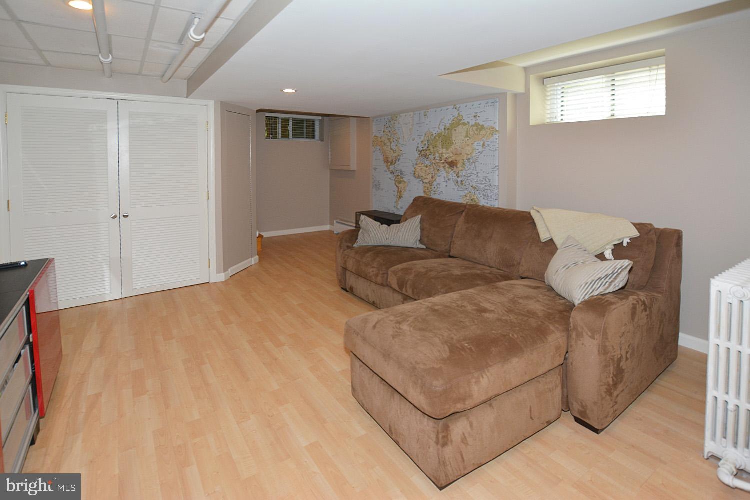 1425 Locust Road Northwest Washington, DC 20012 - Photo 30 of 37 Large Rec Room