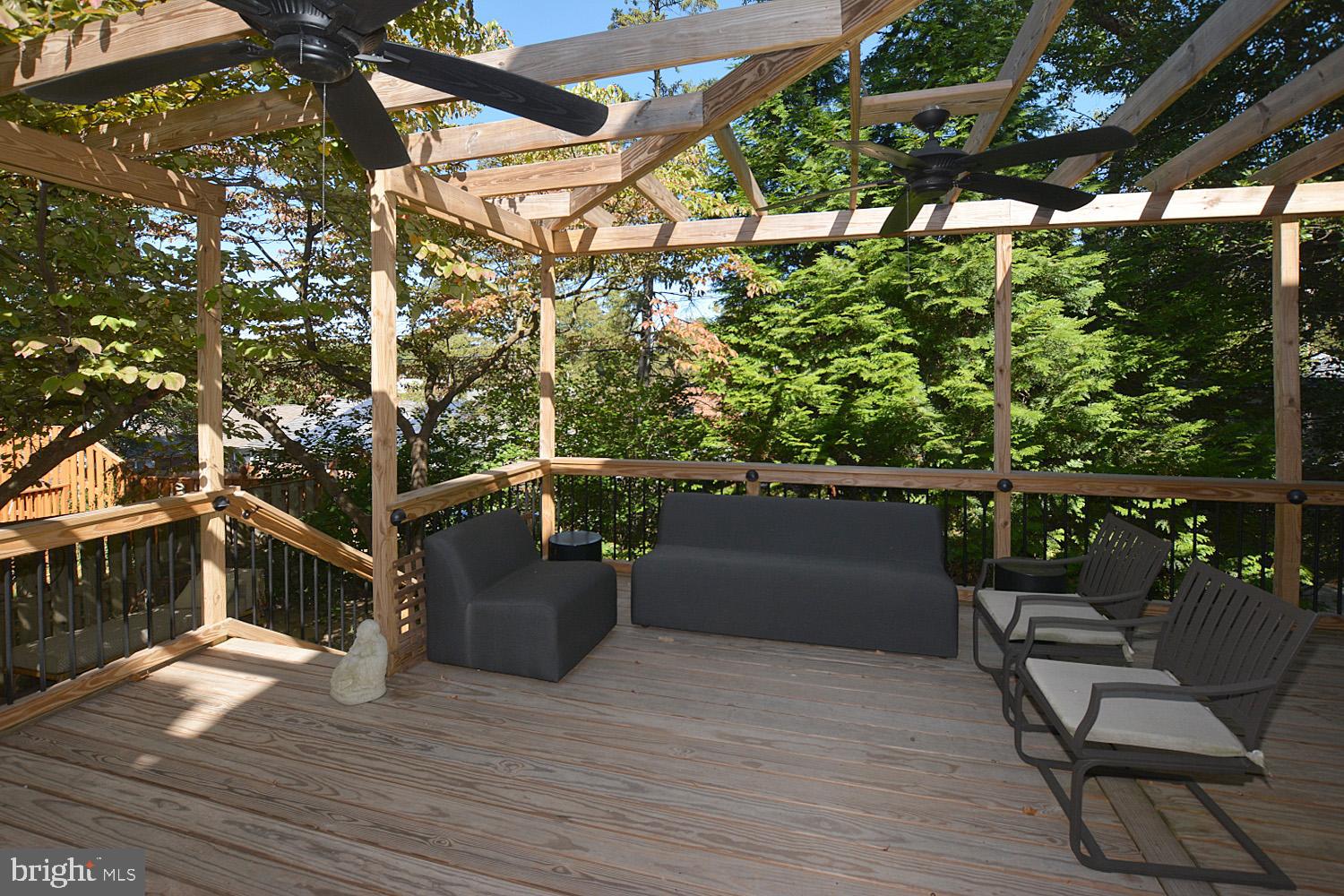 1425 Locust Road Northwest Washington, DC 20012 - Photo 35 of 37 Magnificent pergola. Perfect for entertaining!