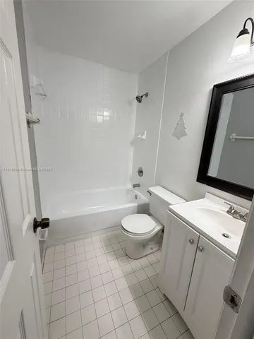 a bathroom with a tub