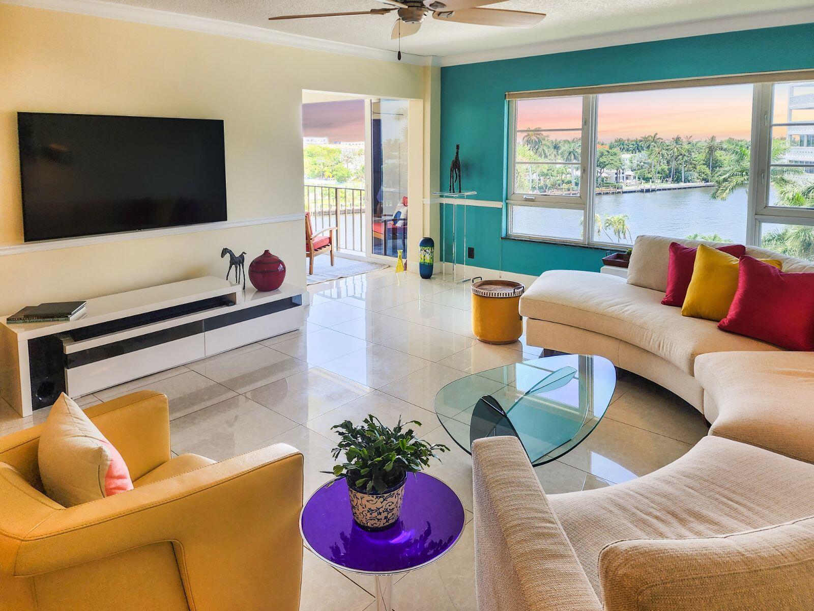 50 E Road, Unit 5B Delray Beach, FL 33483 - Photo 1 of 43 Interior Waterway Sunset