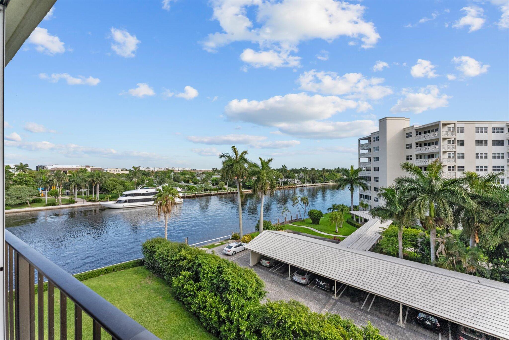 50 E Road, Unit 5B Delray Beach, FL 33483 - Photo 19 of 43 Intracoastal View from Unit