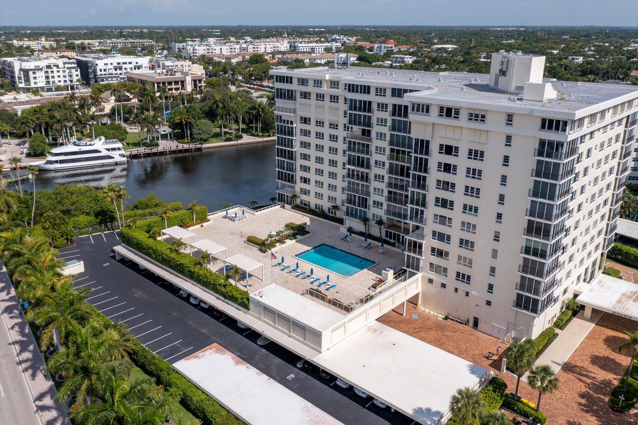 50 E Road, Unit 5B Delray Beach, FL 33483 - Photo 32 of 43 Community Pool on the Ave