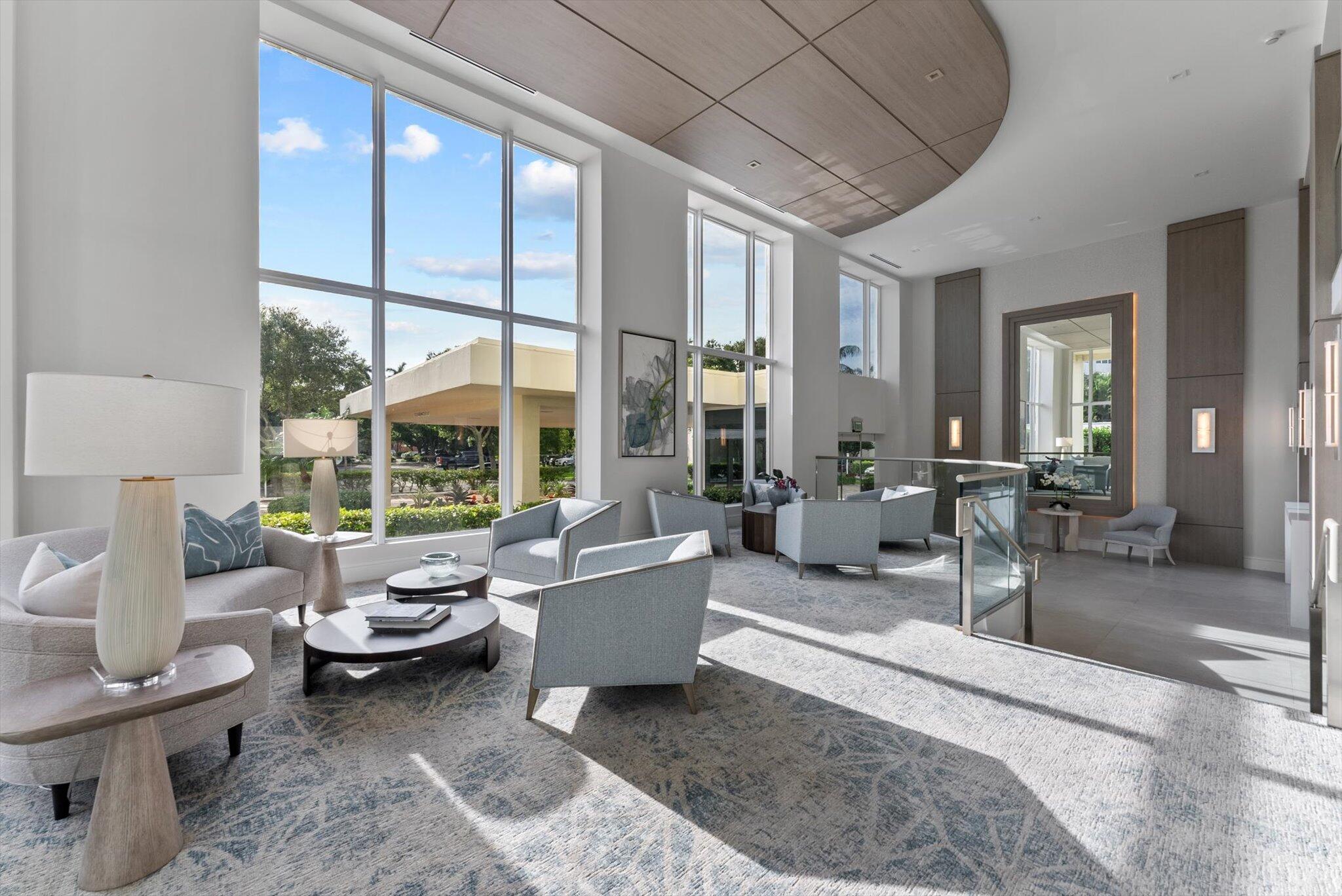 50 E Road, Unit 5B Delray Beach, FL 33483 - Photo 7 of 43 Renovated Lobby