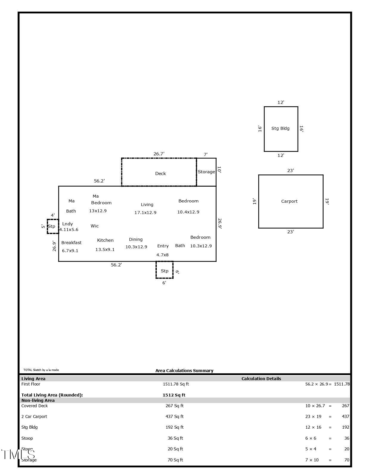 4800 Rabbit Run Drive Haw River, NC 27258 - Photo 33 of 33 4800 Rabbit Run_Sketch_page-0001