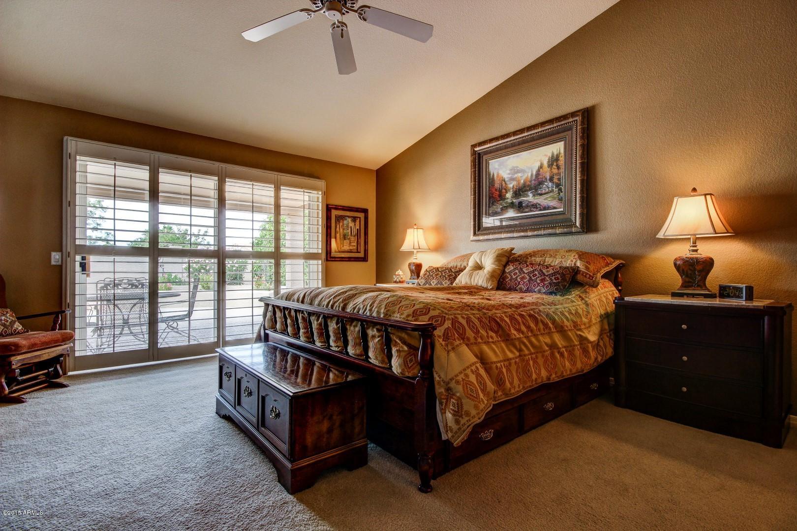 15504 Piccadilly Road Goodyear, AZ 85395 - Photo 24 of 49 Master Bedroom_Private Exit to Patio
