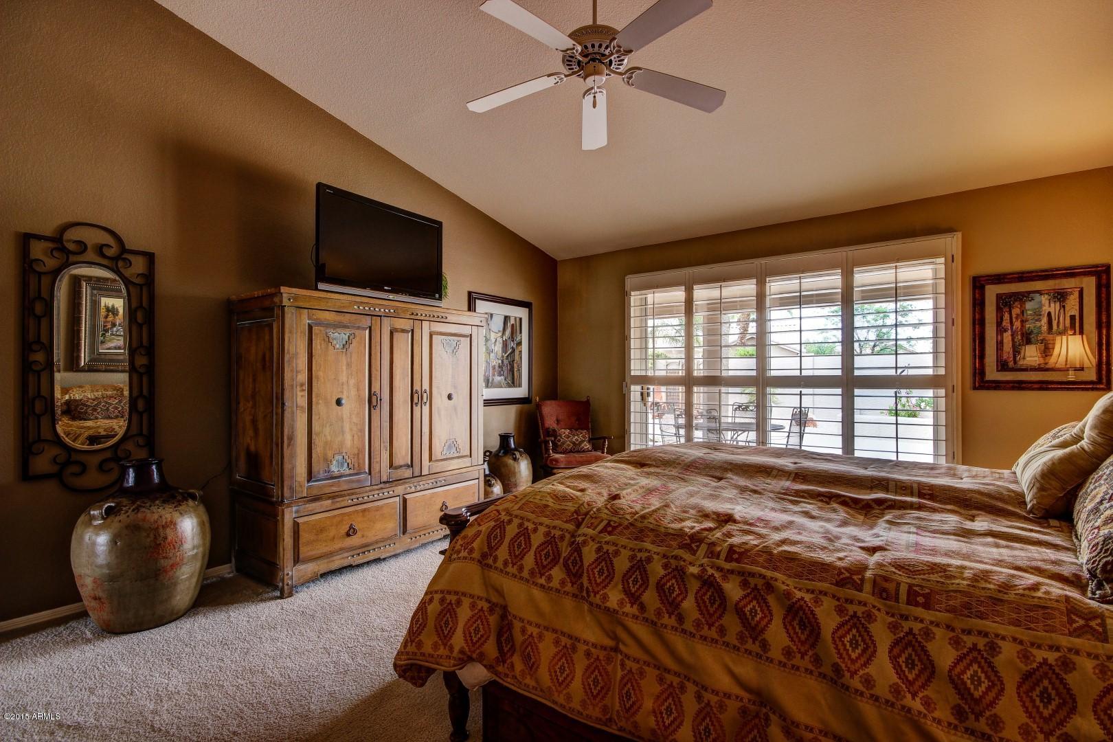 15504 Piccadilly Road Goodyear, AZ 85395 - Photo 27 of 49 Master Bedroom_Vaulted Ceilings