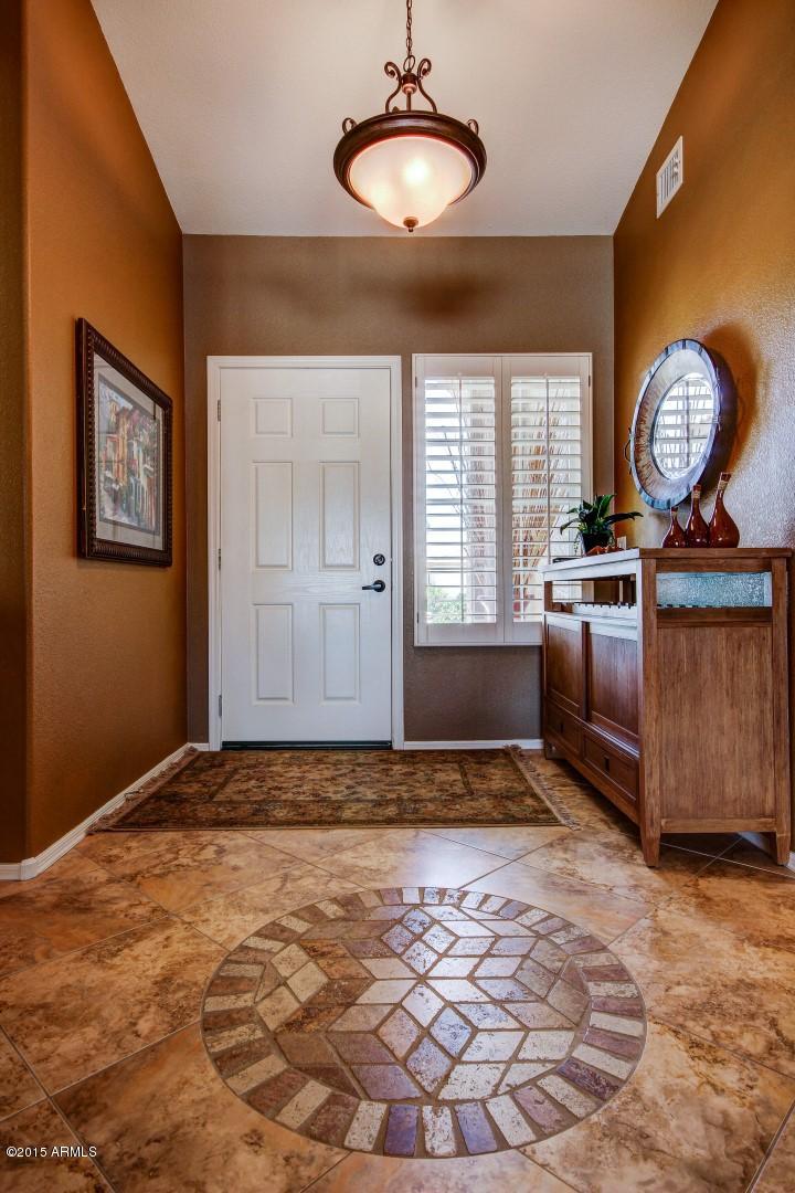 15504 Piccadilly Road Goodyear, AZ 85395 - Photo 6 of 49 Foyer_Custom Inlaid Tile
