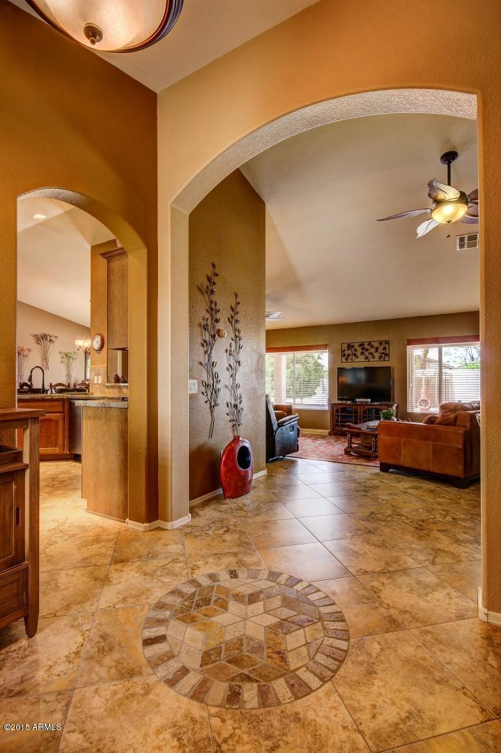 15504 Piccadilly Road Goodyear, AZ 85395 - Photo 7 of 49 Inlaid Tile in Foyer