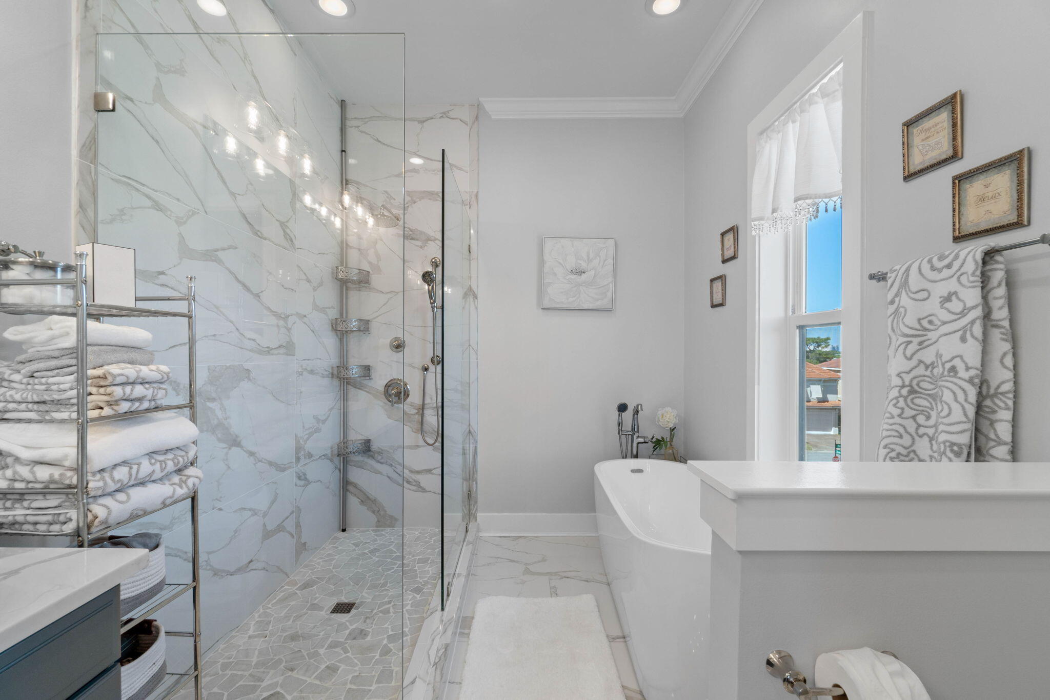 234 Inverrary Drive Destin, FL 32541 - Photo 29 of 53 a bathroom with a sink a toilet and shower