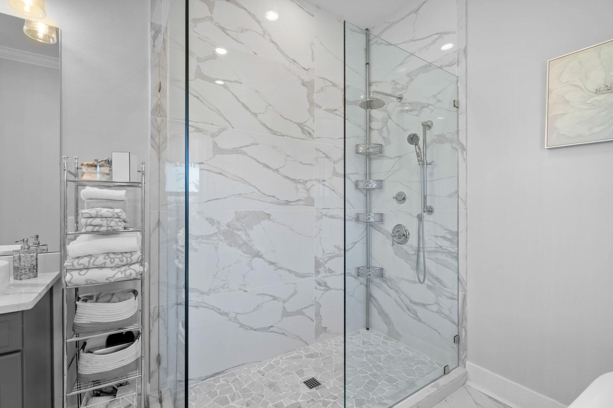 234 Inverrary Drive Destin, FL 32541 - Photo 31 of 53 a bathroom with a shower and a sink