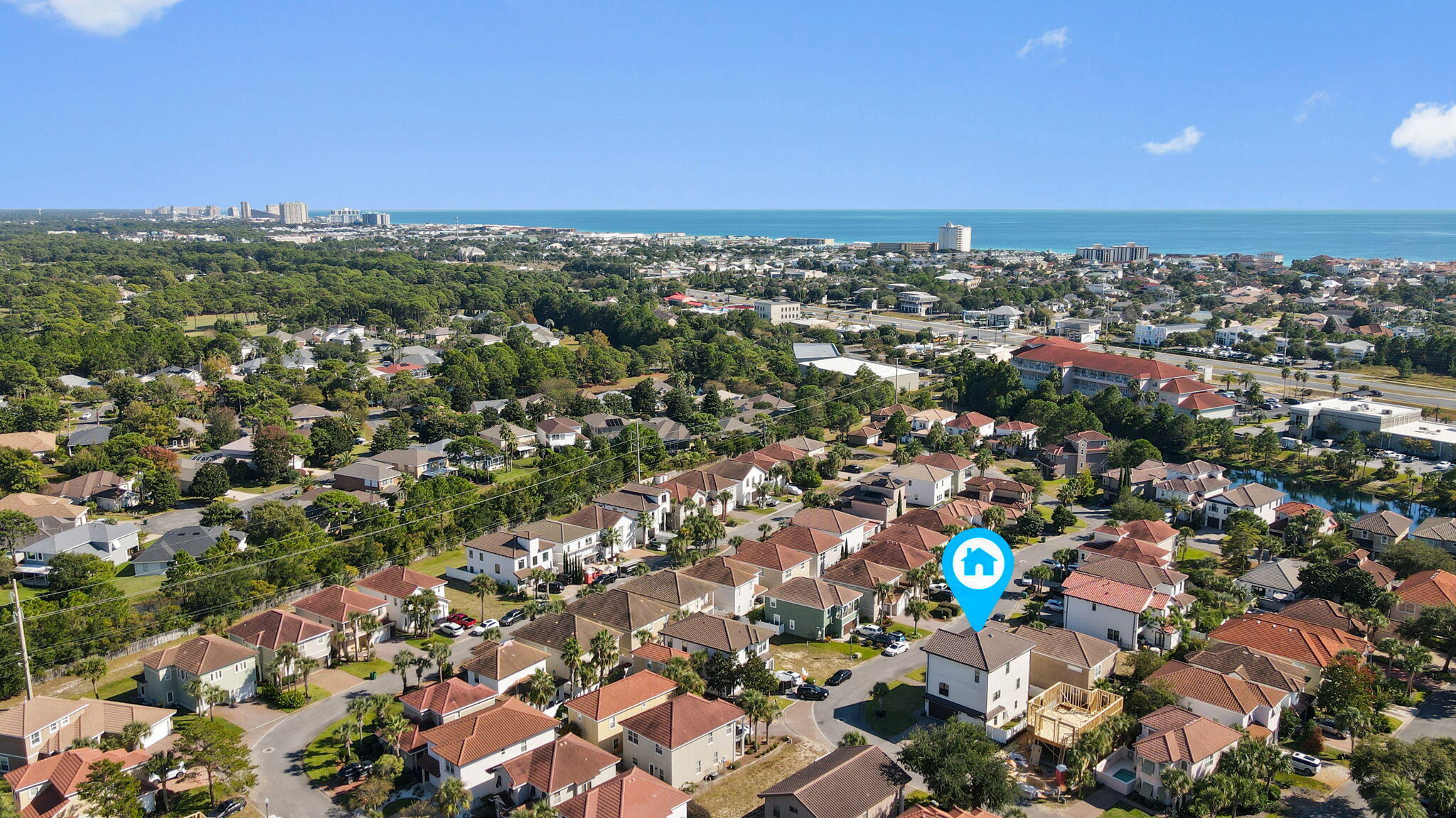 234 Inverrary Drive Destin, FL 32541 - Photo 50 of 53 an aerial view of multiple house