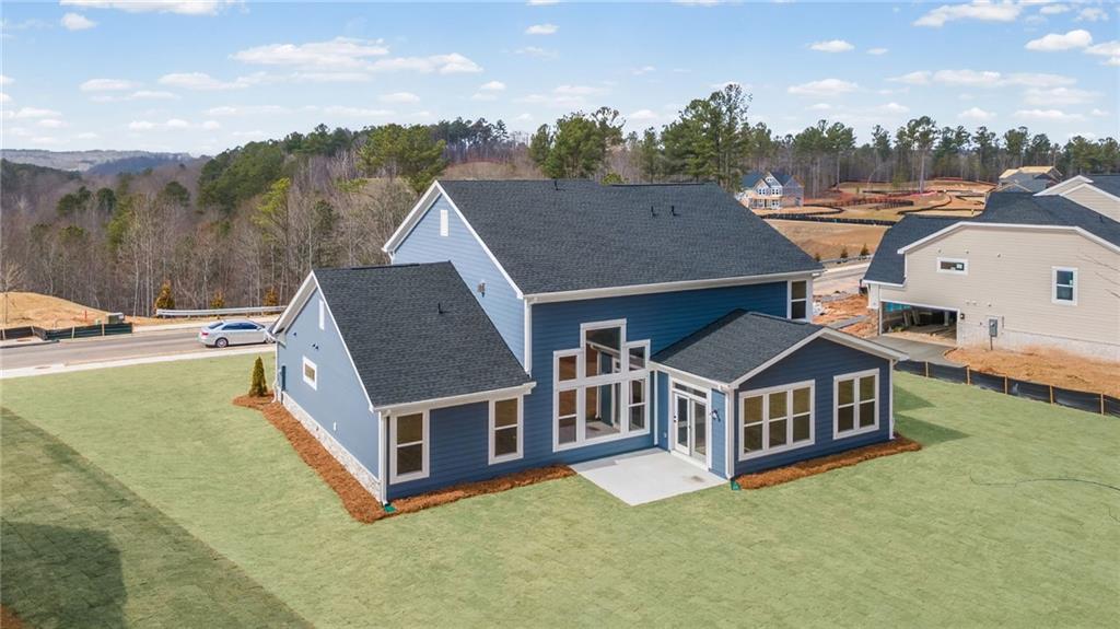 714 Conley Drive Canton, GA 30115 - Photo 46 of 51 a aerial view of a house with roof deck