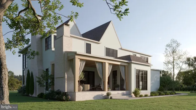 a view of a house with backyard