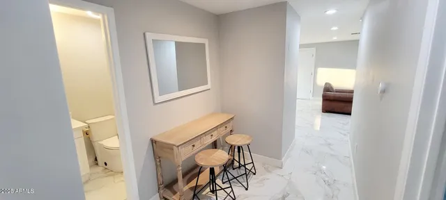 a view of empty room