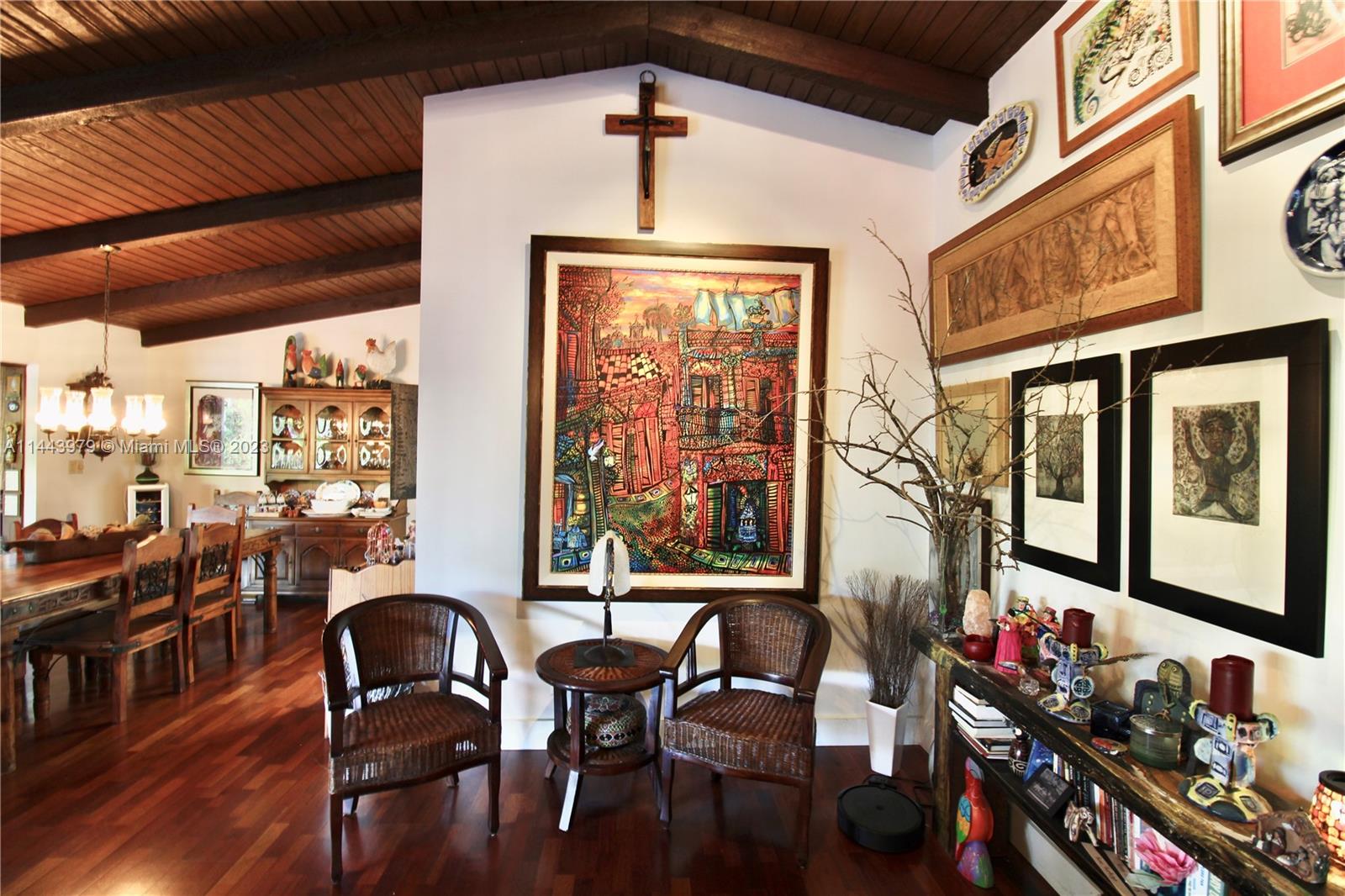 11370 Southwest 118th Street Miami, FL 33176 - Photo 3 of 26 a view of a dining room with furniture window and wooden floor