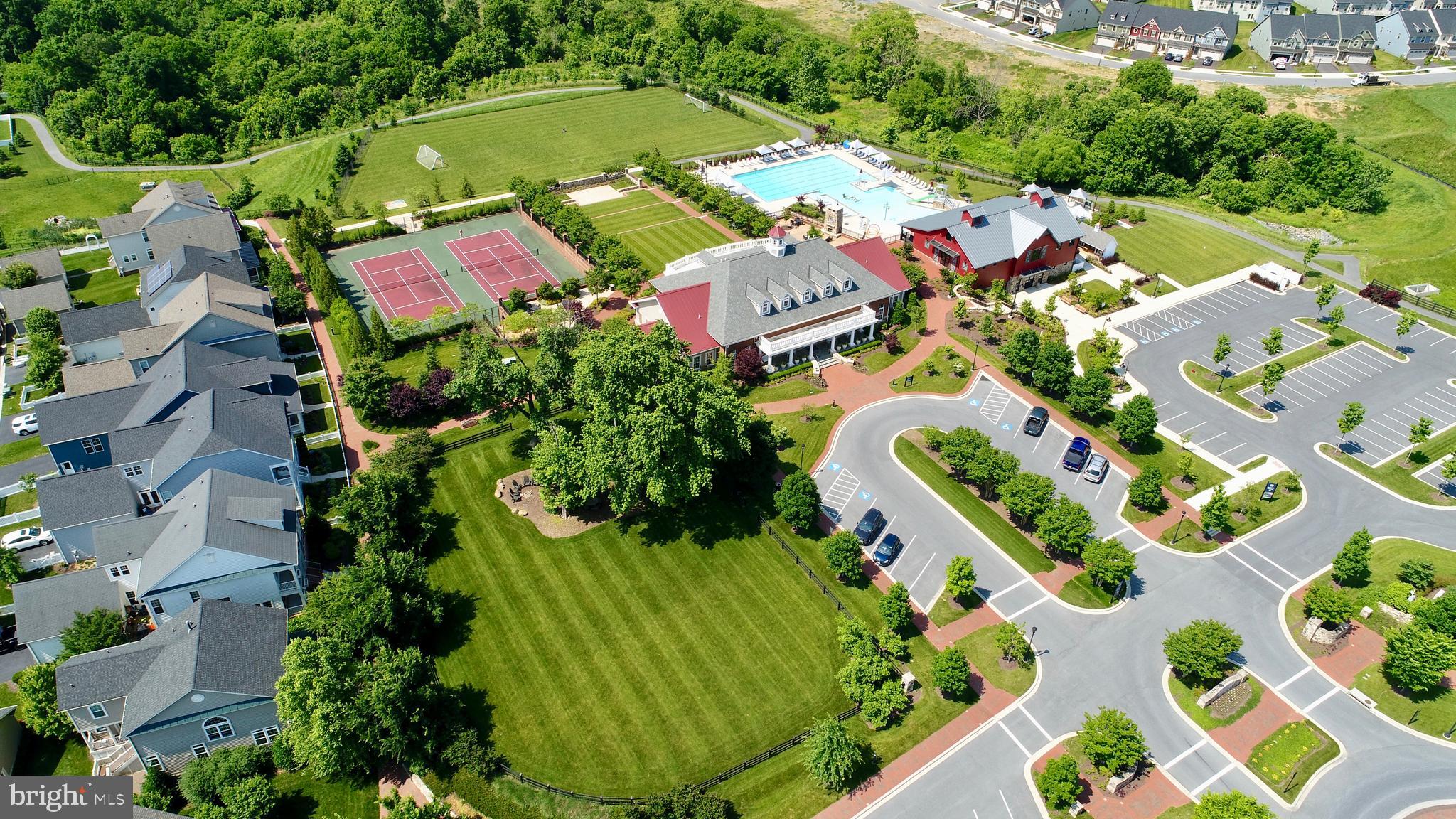 1011 Monocacy Crossing Parkway Brunswick, MD 21716 - Photo 38 of 43 an aerial view of a residential houses with outdoor space and street view