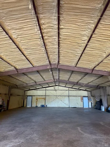 a view of a terrace with chair and table