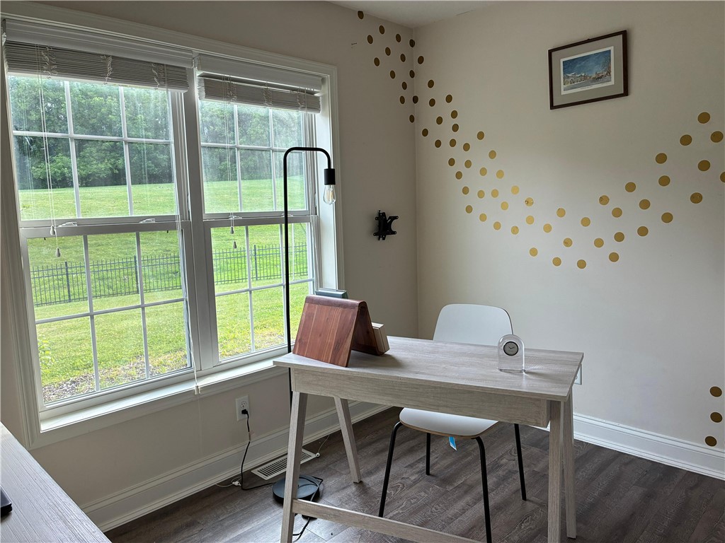 18 Dona Lea Road Perinton, NY 14450 - Photo 14 of 29 A light-filled office area overlooks the rear yard.
