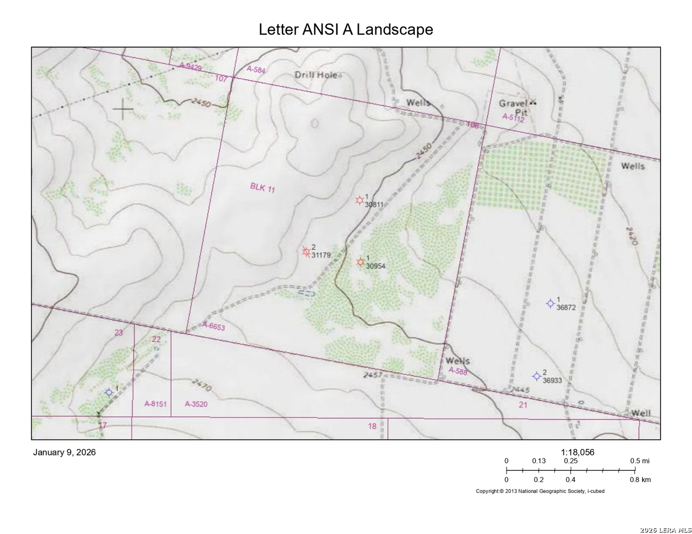 640 Acres /- Owego Road Girvin, TX 79740 - Photo 6 of 9 a black and white photo of a