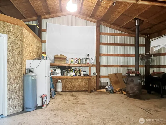a view of storage and utility room