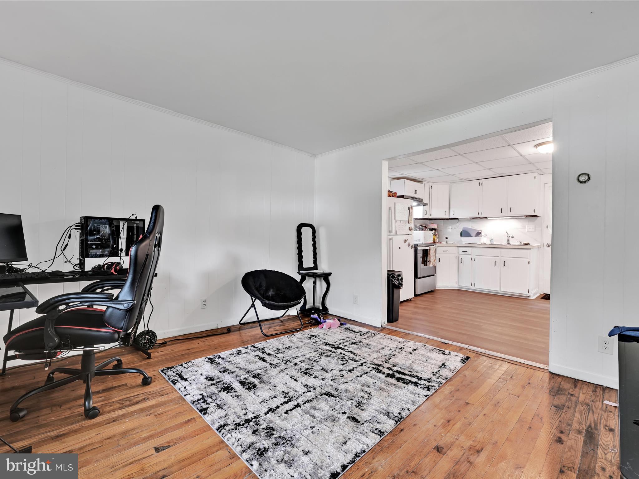 103 Mercer Mill Road Landenberg, PA 19350 - Photo 31 of 42 a view of a workspace with furniture and wooden floor