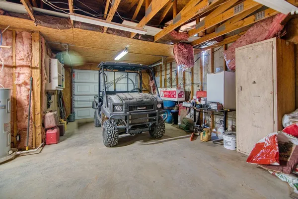a view of storage and utility room