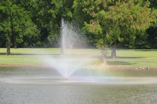 a view of a water yard